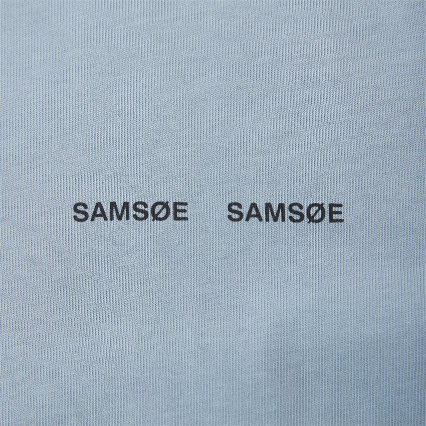 Samsøe Samsøe T-shirts NORSBRO T-SHIRT 6024 ASHLEY BLUE